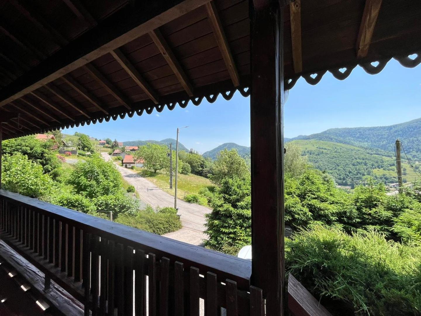 Chalet Bois Vue Panoramique : 2 Logements Et Sauna Bussang Εξωτερικό φωτογραφία