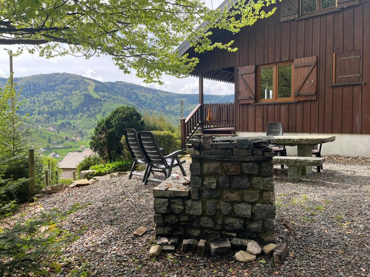 Chalet Bois Vue Panoramique : 2 Logements Et Sauna Bussang Εξωτερικό φωτογραφία